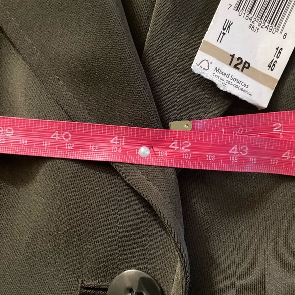 Women's KASPER 2PC Olive Pants Suit 12P NWT - Picture 12 of 13